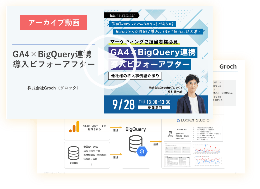 無料相談後、他社導入事例が30分でわかる資料・動画をプレゼント